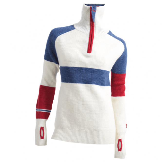 Hovedbilde Rav limited sweater Womans w/zip Vanilla/Norge